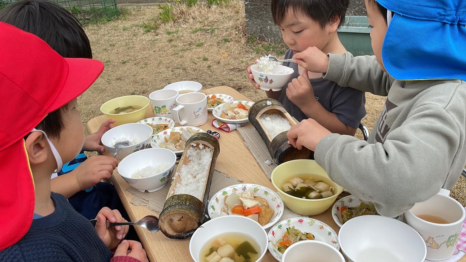 なかよく半分こ