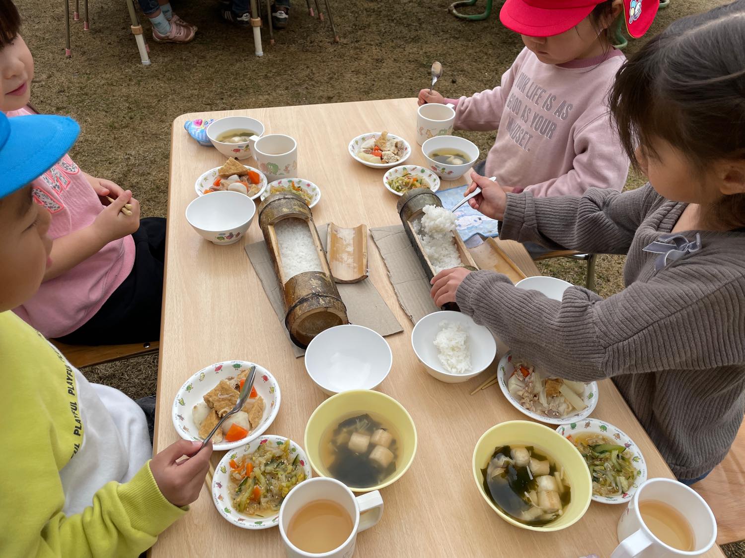 二人で一合づつわけわけしました