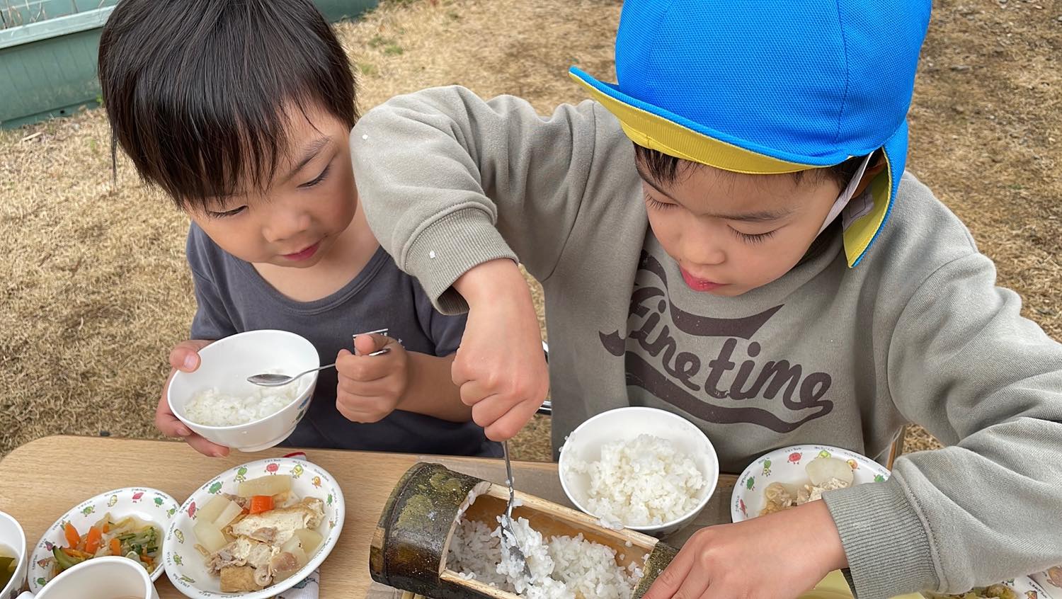 あとは、おかわりに残しておこう
