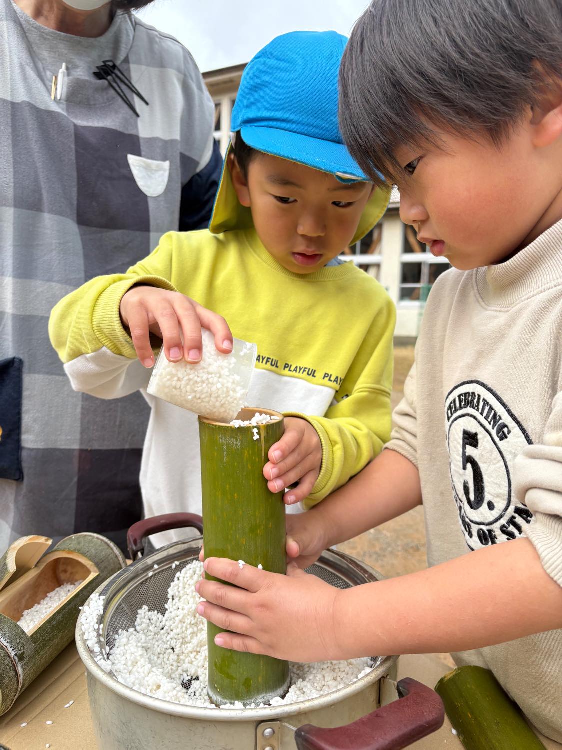 たてがたの竹でも作ってみた